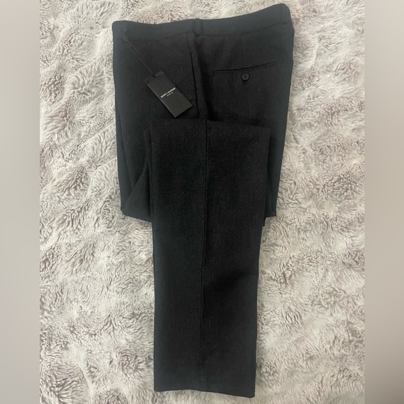 Saint Laurent Mens Wool Cashmere Pants Sz 52/34 - Picture 3 of 9
